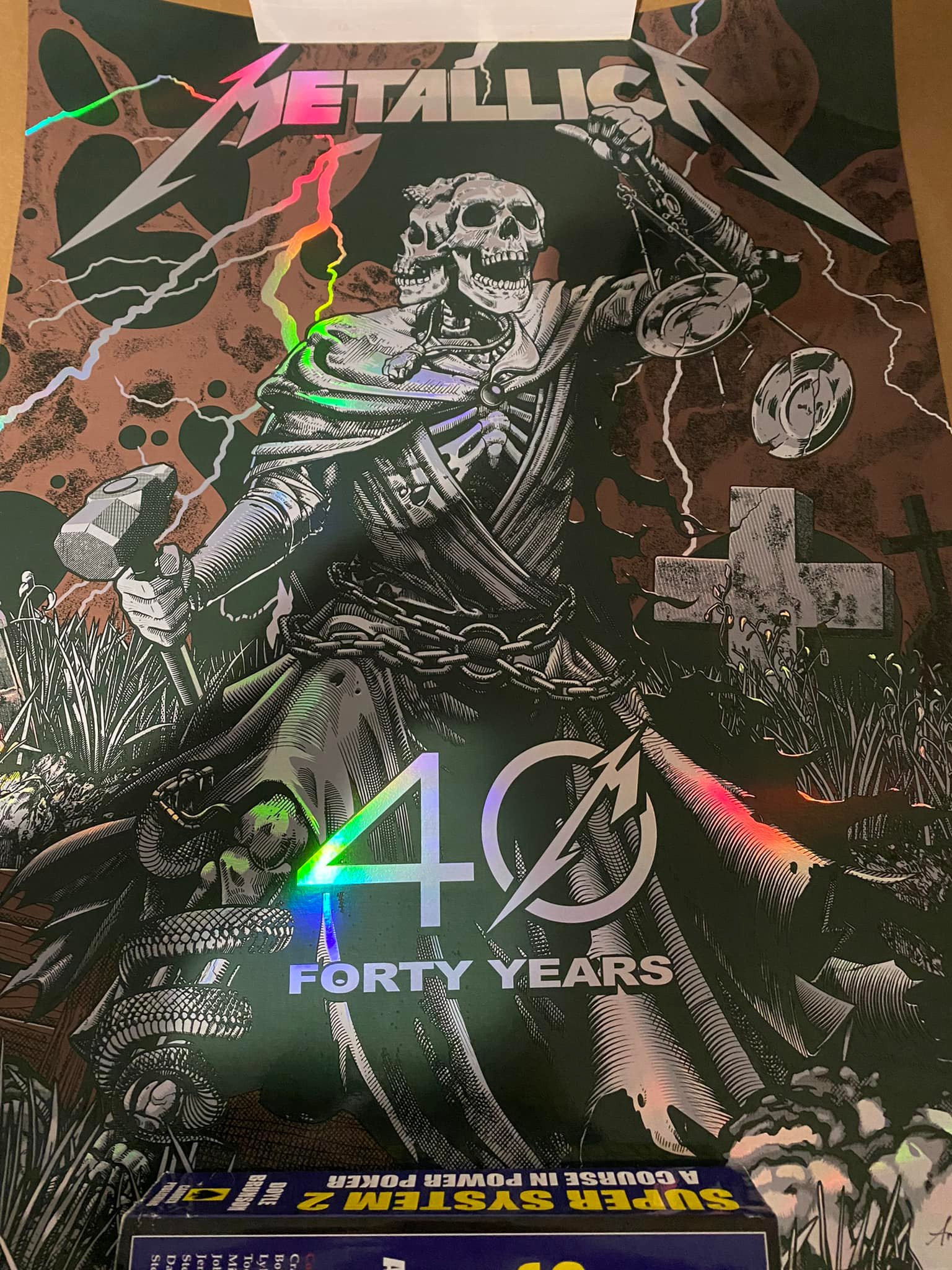 Metallica 40th Anniversary 21 Cremeans | Foil Edition Metallica 40th Anniversary 21 Cremeans | Foil Edition