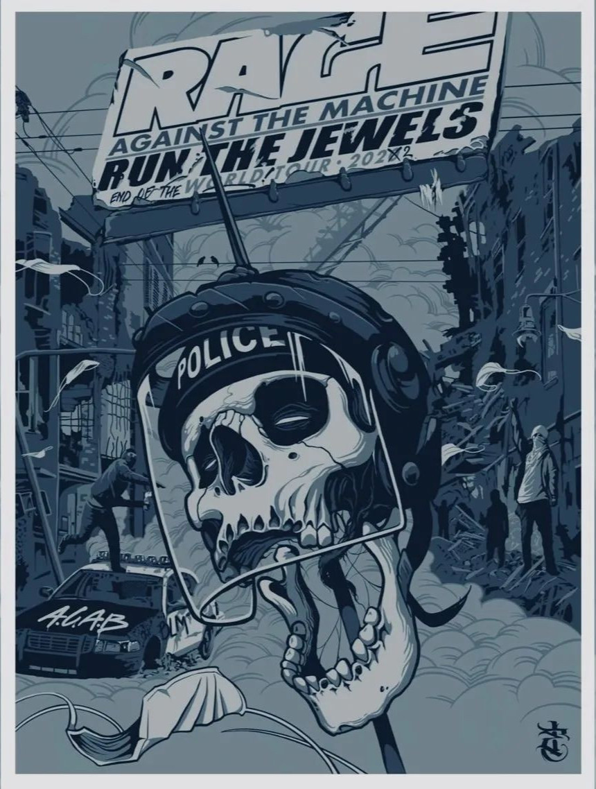 Rage Against The Machine 22 Earthling | PosterDrops.com