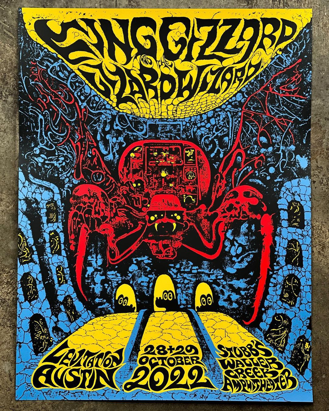 King Gizzard & The Lizard Wizard LEVITATION Austin 22 Galea