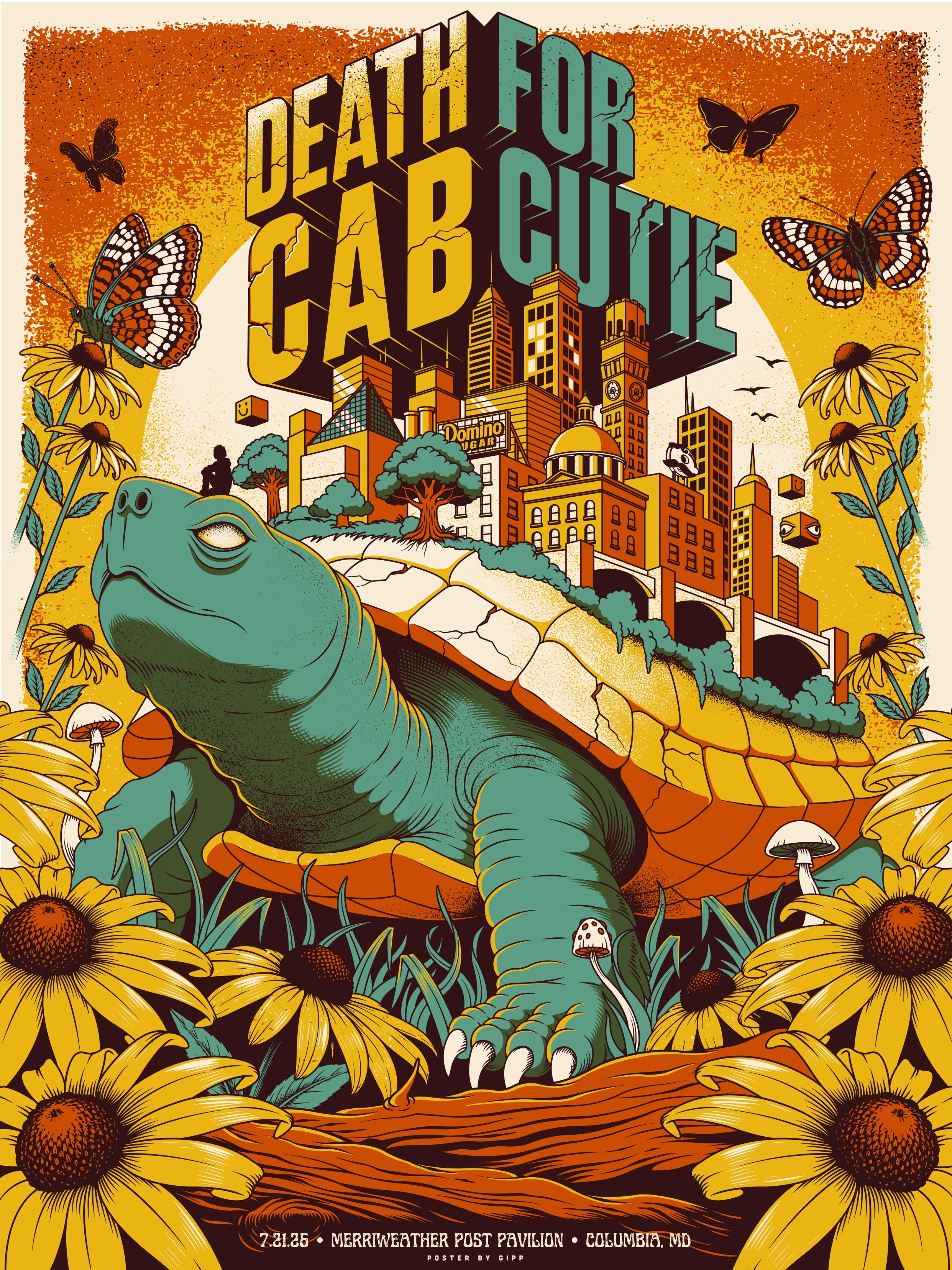 Death Cab for Cutie Columbia 26 GIPP | PosterDrops.com