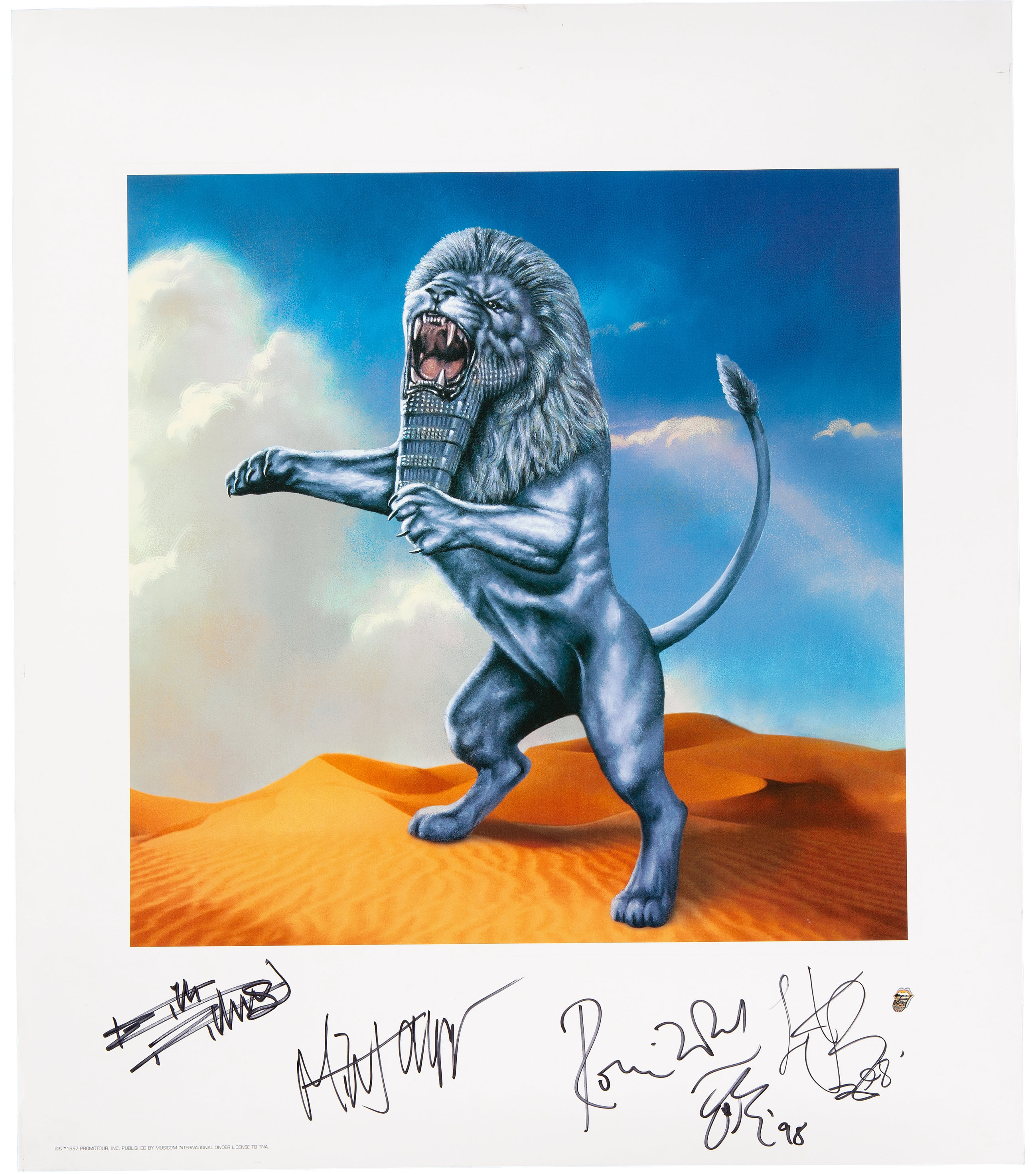 The Rolling Stones Bridges to Babylon 楽譜 Bridges To Babylon Tour 