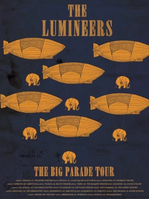 The Lumineers The Big Parade Tour 12 Bell