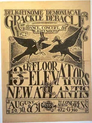 13th Floor Elevators Austin 68 Shelton