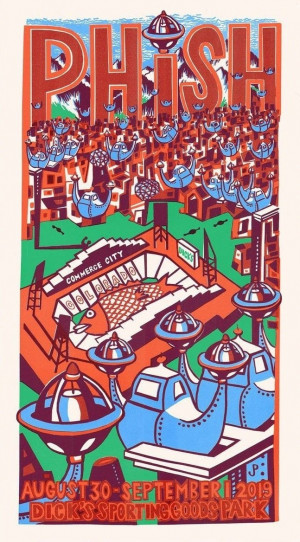 Phish Commerce City 19 Pollock