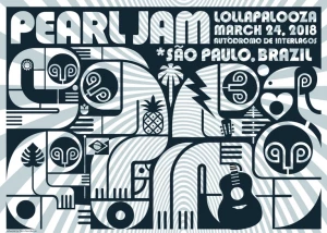 Pearl Jam Lollapalooza Brazil São Paulo 18 Pendleton