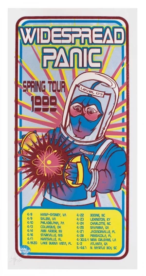 Widespread Panic Spring Tour 99 Lucchesi