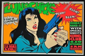 The Lunachicks San Francisco 93 Kozik