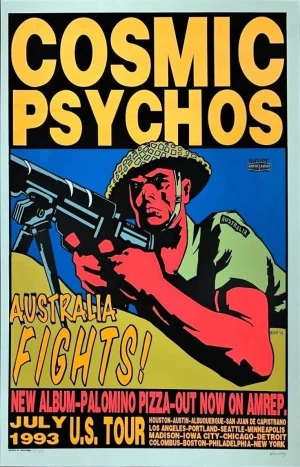 Cosmic Psychos July U.S. Tour 93 Kozik