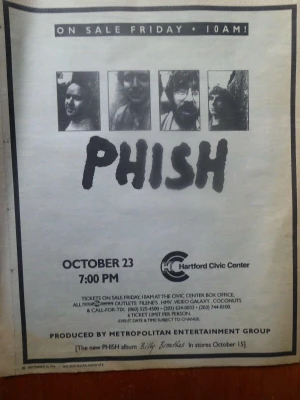 Phish Hartford 96 Unknown