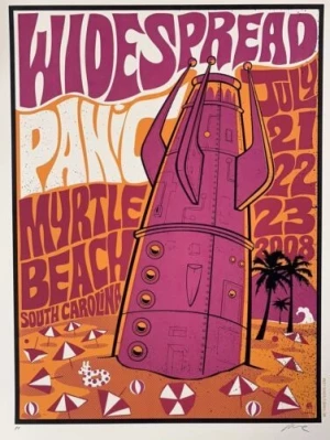 Widespread Panic Myrtle Beach 08 Methane Studios