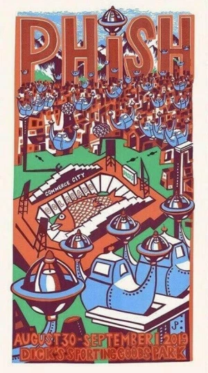 Phish Commerce City 19 Pollock