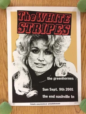 The White Stripes Nashville 01 Print Mafia