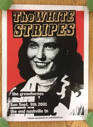 The White Stripes Nashville 01 Print Mafia