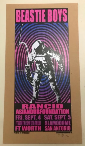 Beastie Boys Multiple Cities 98 Mohrmann | Pink Variant/Kraft