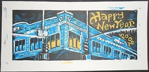 Happy New Year 01 Pollock