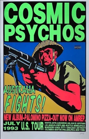 Cosmic Psychos July U.S. Tour 93 Kozik