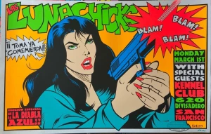 The Lunachicks San Francisco 93 Kozik