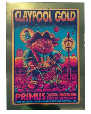 Primus, The Claypool Lennon Delirium, Colonel Les Claypool's Fearless Flying Frog Brigade Boston 26 ZazzCorp