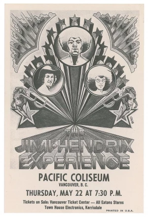 The Jimi Hendrix Experience Vancouver 69 Byrd