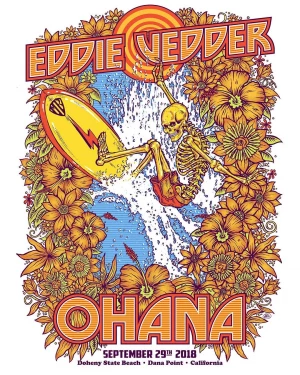 Eddie Vedder Ohana Festival Dana Point 18 Brown