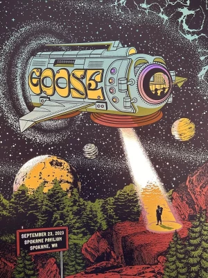 Goose Spokane 23 Status Serigraph