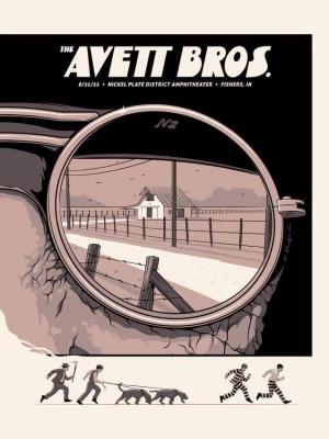 The Avett Brothers N2 Fishers 22 Crisler