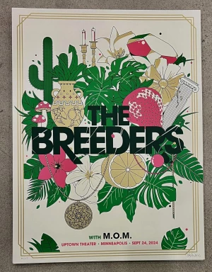 The Breeders Minneapolis 24 BRLSQ