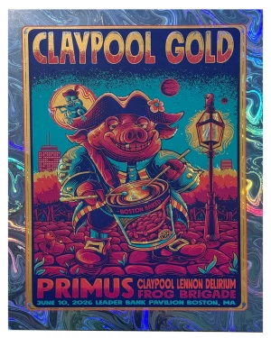Primus, The Claypool Lennon Delirium, Colonel Les Claypool's Fearless Flying Frog Brigade Boston 26 ZazzCorp