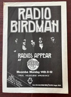 Radio Birdman Melbourne 77