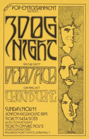 Three Dog Night East Lansing 73 Preston
