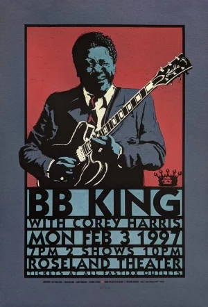 B.B. King, Corey Harris Portland 97 Multiple Artists