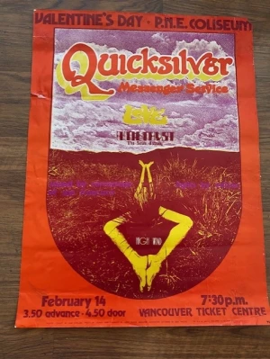Quicksilver Messenger Service Vancouver 71 Unknown