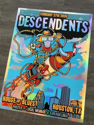 Descendents Houston 26 Local Menace