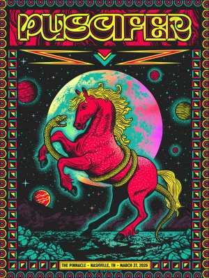 Puscifer Nashville 26 Status Serigraph