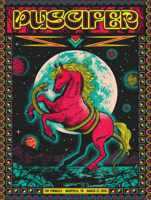 Puscifer Nashville 26 Status Serigraph