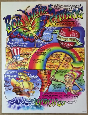 Bob Weir & RatDog 07 Swami Art