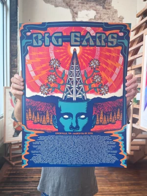 Big Ears Festival Knoxville 26 Status Serigraph