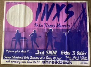 INXS Sydney 86 Unknown