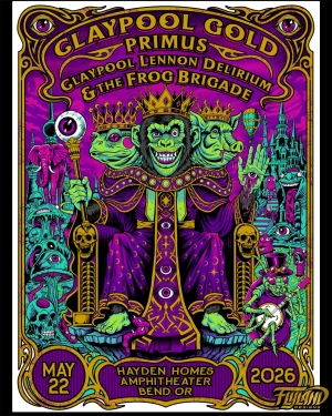 Primus, The Claypool Lennon Delirium, Colonel Les Claypool's Fearless Flying Frog Brigade Bend 26 Allen