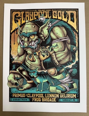 Primus, The Claypool Lennon Delirium, Colonel Les Claypool's Fearless Flying Frog Brigade Kansas City 26 Mazza