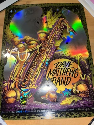 Dave Matthews Band Raleigh 26 MUNK ONE