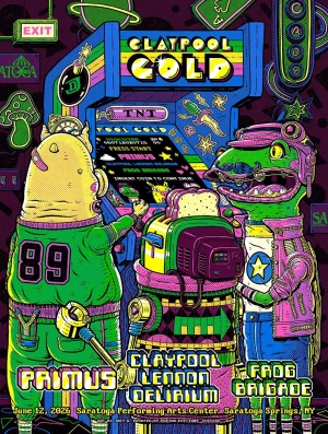 Primus, The Claypool Lennon Delirium, Colonel Les Claypool's Fearless Flying Frog Brigade Saratoga Springs 26 Joey D.