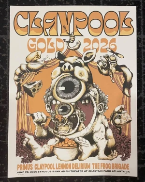 Primus, The Claypool Lennon Delirium, Colonel Les Claypool's Fearless Flying Frog Brigade Atlanta 26 Tracey