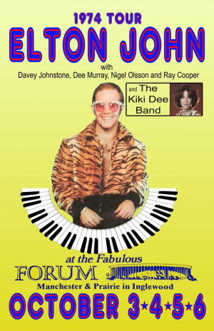 Elton John Inglewood 74 Unknown