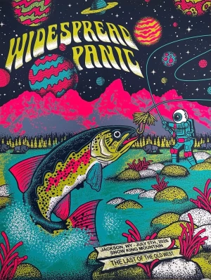 Widespread Panic Jackson 26 Status Serigraph