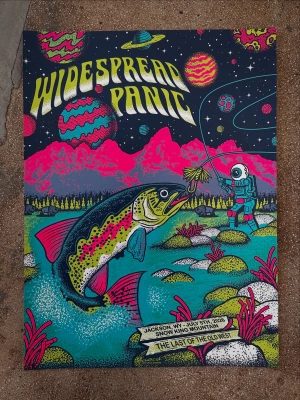 Widespread Panic Jackson 26 Status Serigraph