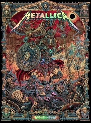 Metallica Athens 26 F4D Studios