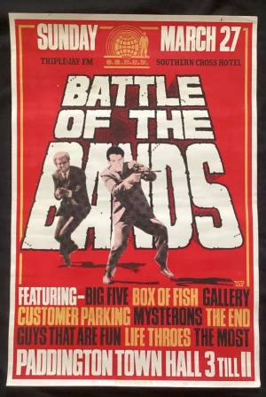 Battle of the Bands Sydney 83 Foy
