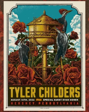 Tyler Childers Hershey 26 Twin Home﻿