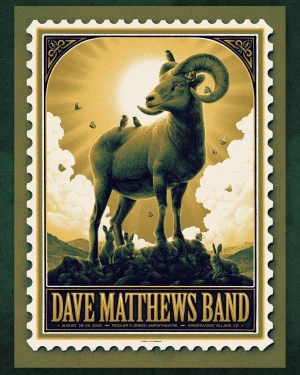 Dave Matthews Band Greenwood Village 26 Twin Home﻿